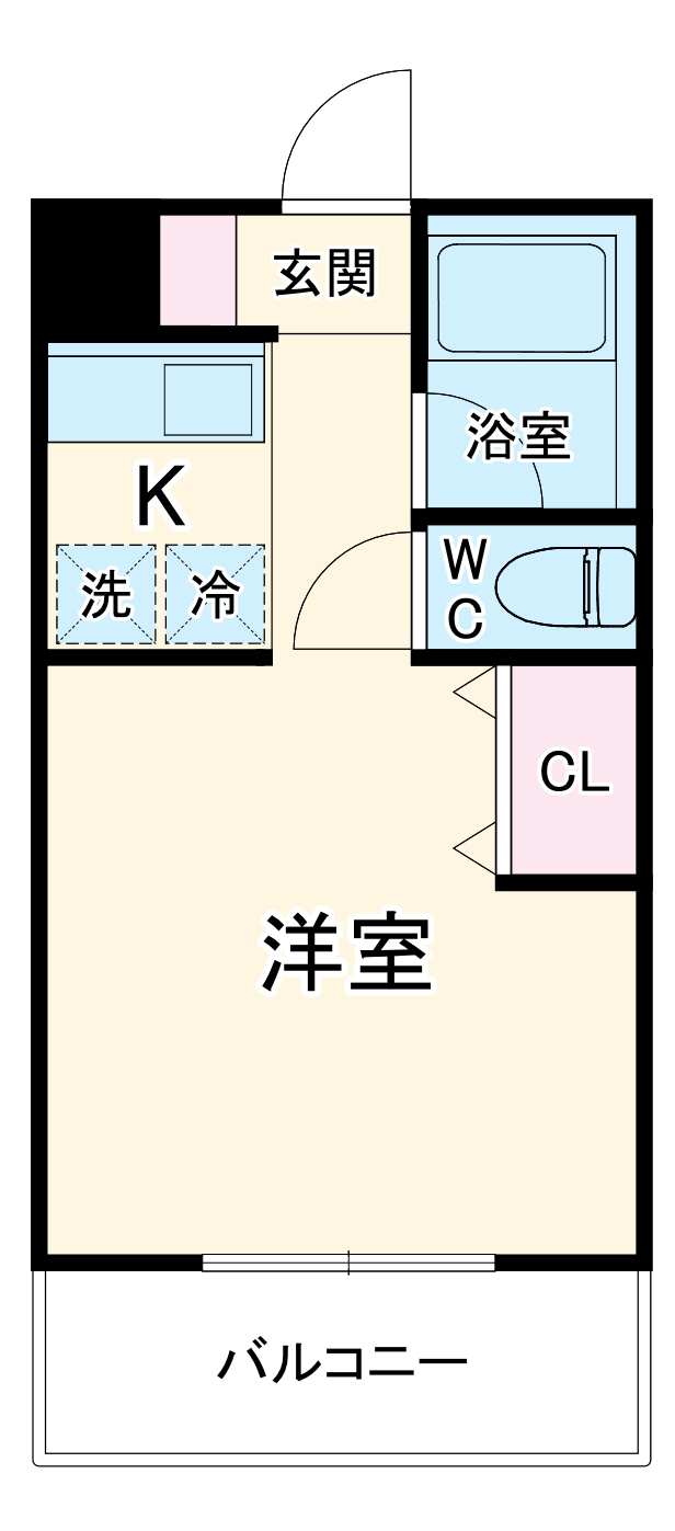 テクトピア静岡の間取り