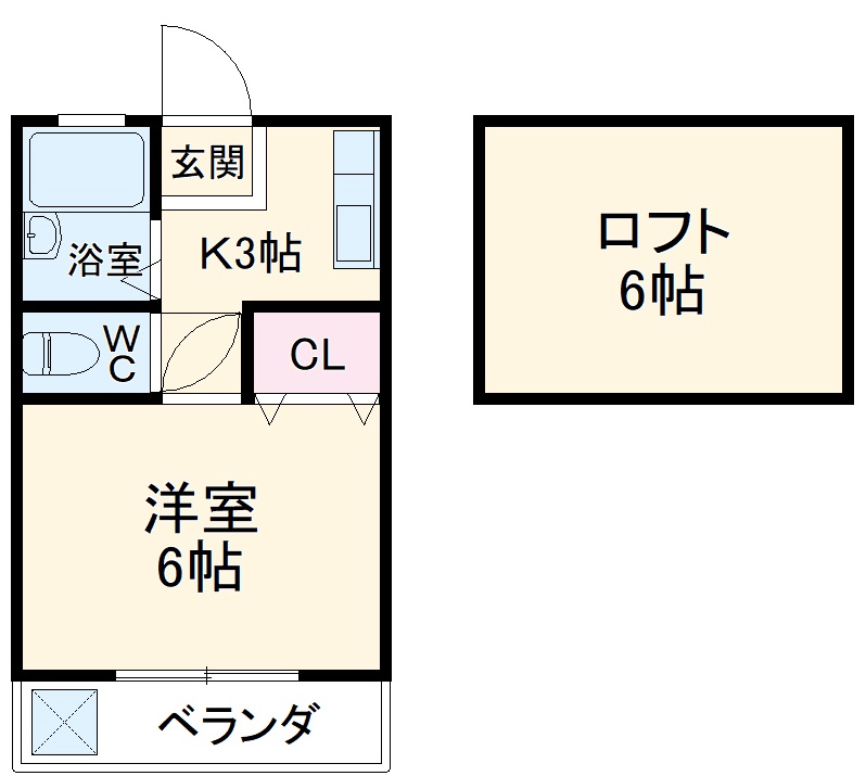 第2ユーキハイツの間取り