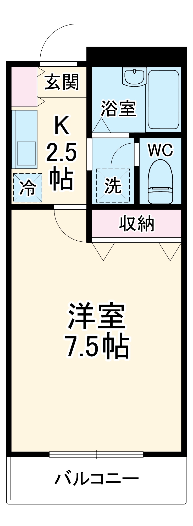 シャンボール花水木の間取り