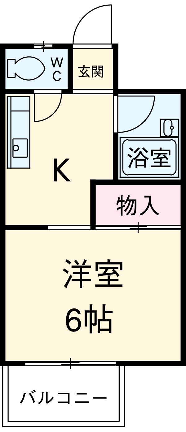 シャトウ山田の間取り