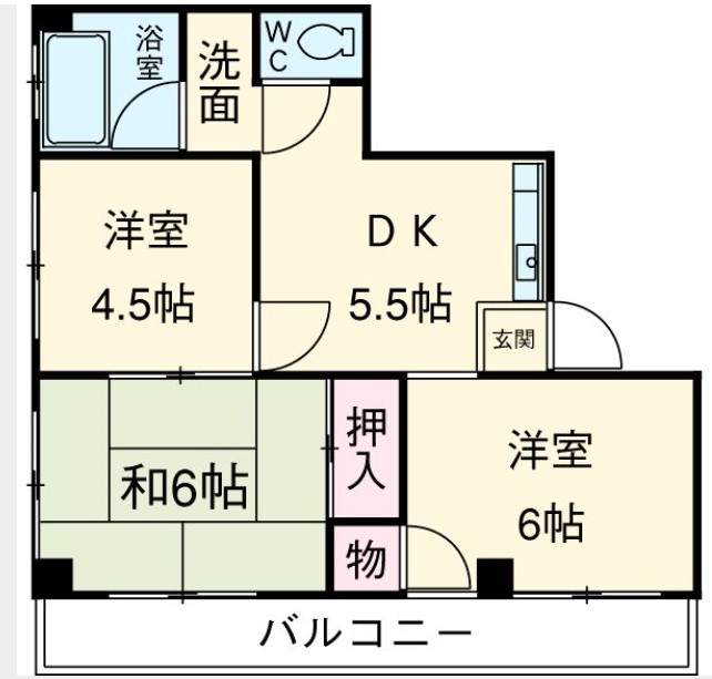 マイキャッスル浅川の間取り