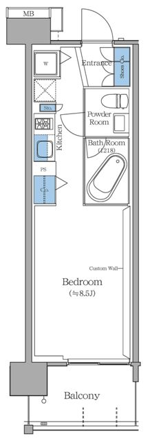 ブランシエスタ王子の間取り