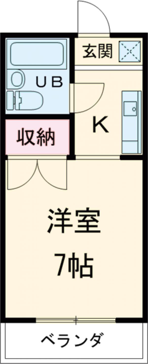 ユリパレスの間取り