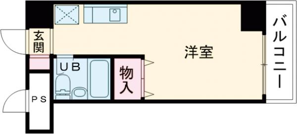 スカイコート東十条の間取り