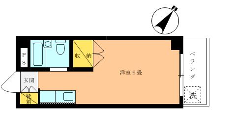 桜田ハイツの間取り