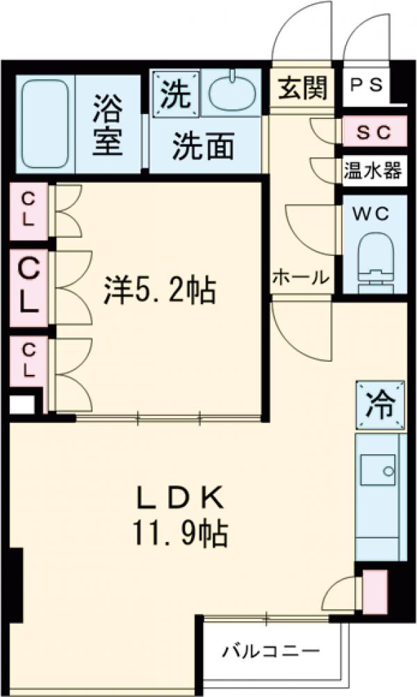 ヴァロータ氷川台の間取り