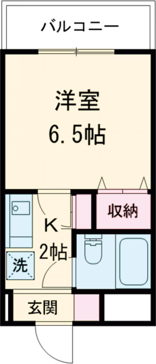 カームステージ鷺宮の間取り