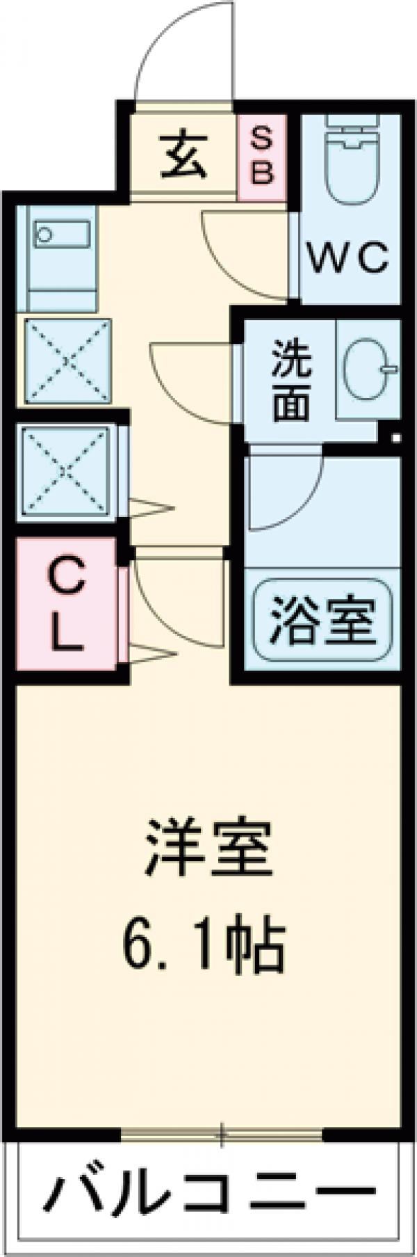 ミュプレ吉祥寺の間取り