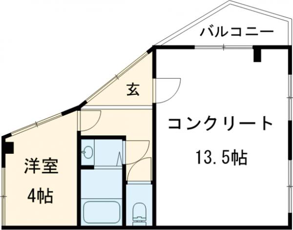 豊川マンションの間取り
