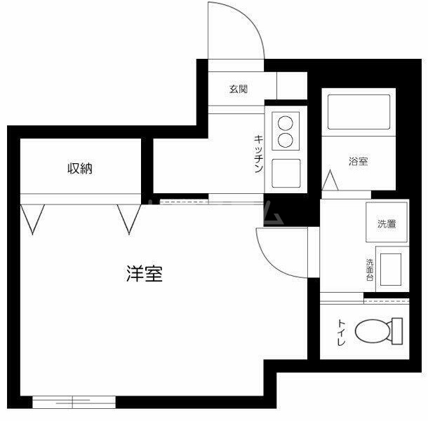 ゼニーヴ上高田Ⅱの間取り