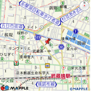 3/4 地図