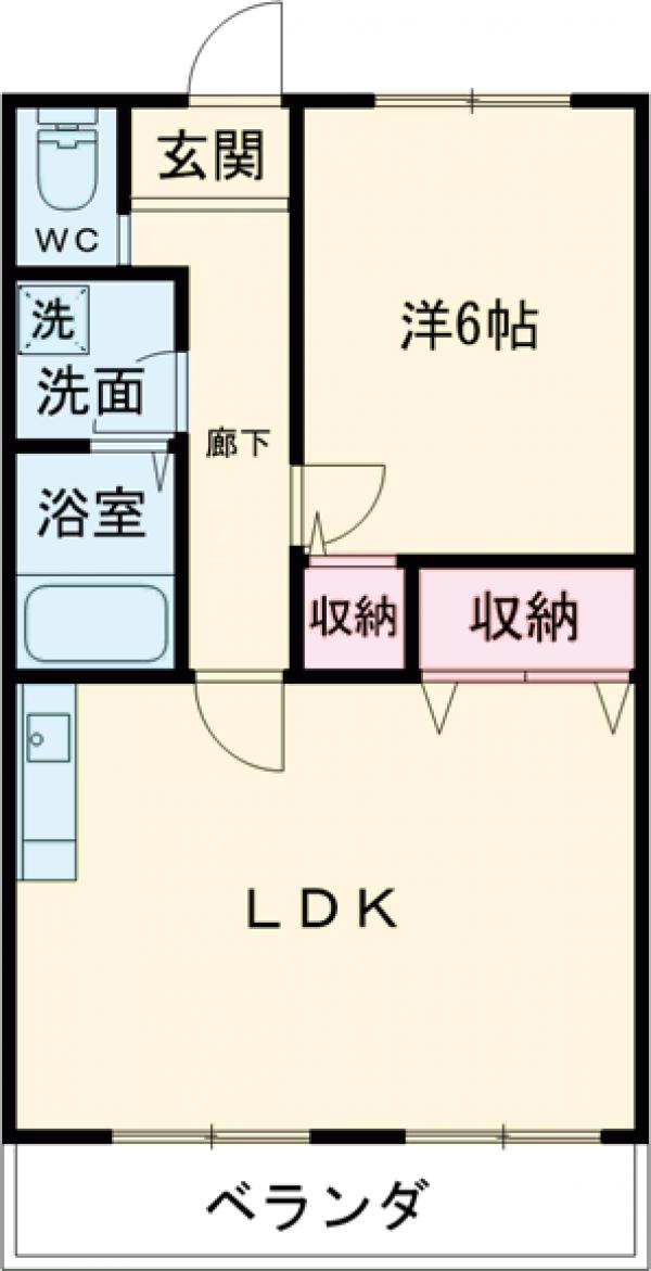 メゾンハシモトの間取り