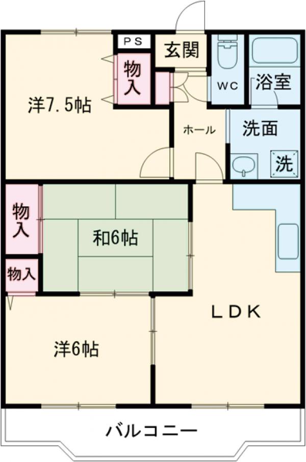 ブリックハウスの間取り