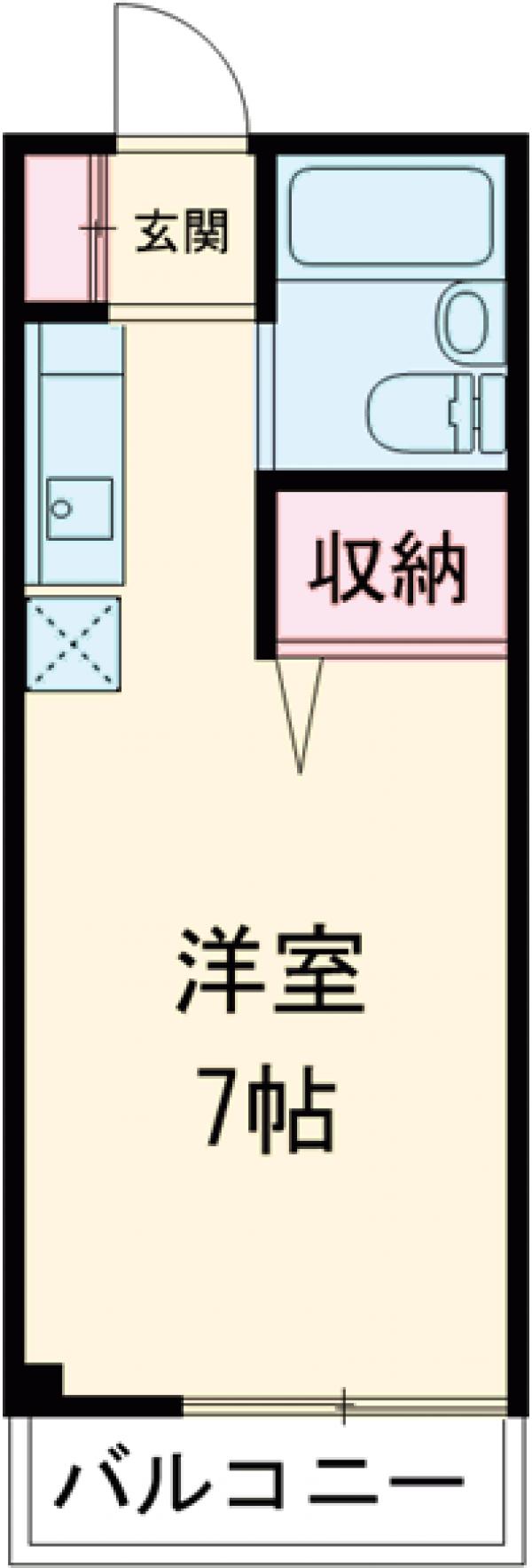 メゾン中央の間取り