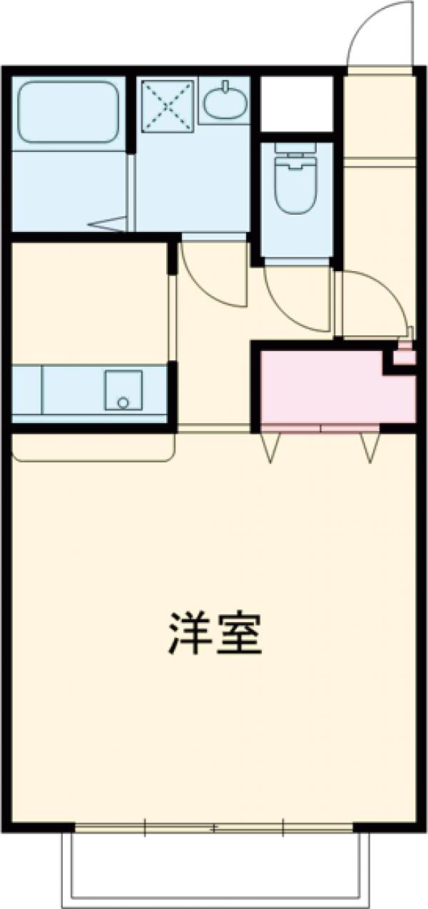 シティパルスギモトⅤの間取り
