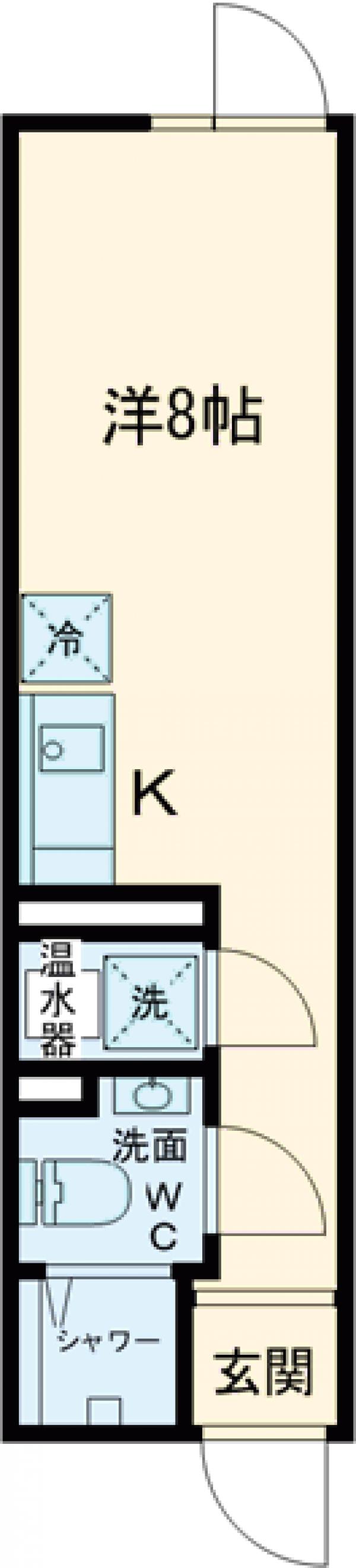 COCOFLAT阿佐ヶ谷の間取り