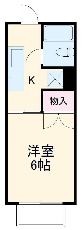 コーポグランデの間取り