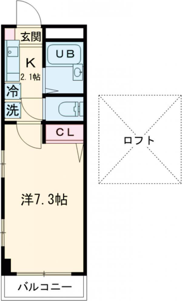 フローレンス武蔵境の間取り