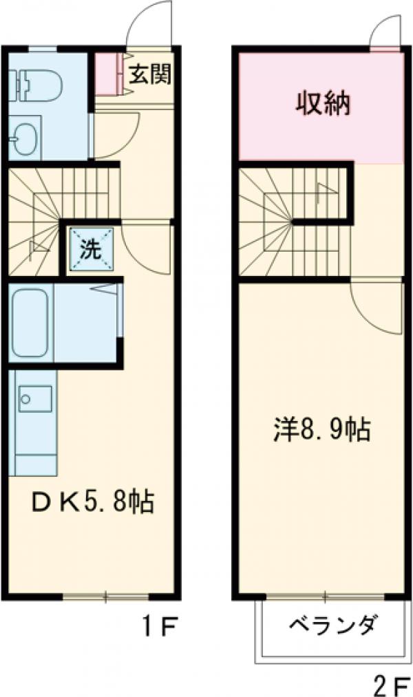 アランチーノの間取り