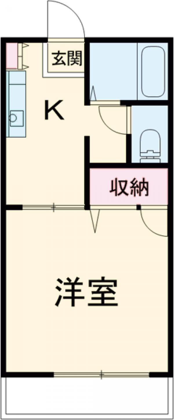 メゾン・ド・ラペAの間取り