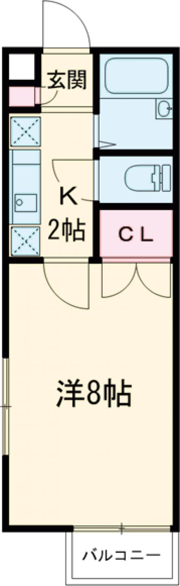 肥州フラッツの間取り