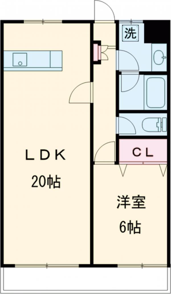 グリーンハイツ三澤パート6の間取り