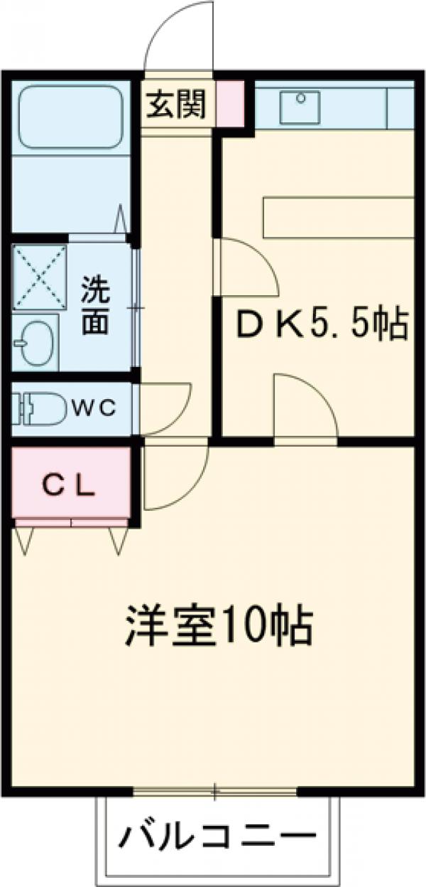 おもちゃの家の間取り