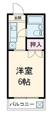 エンジェルハイツの間取り