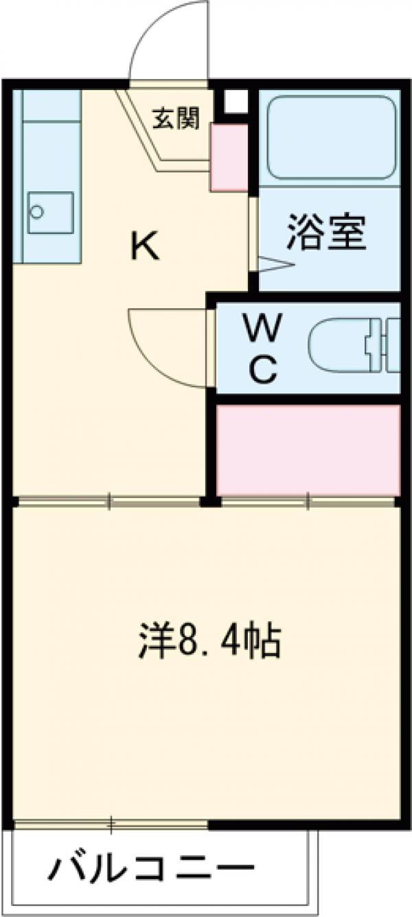 コーポセレクションの間取り