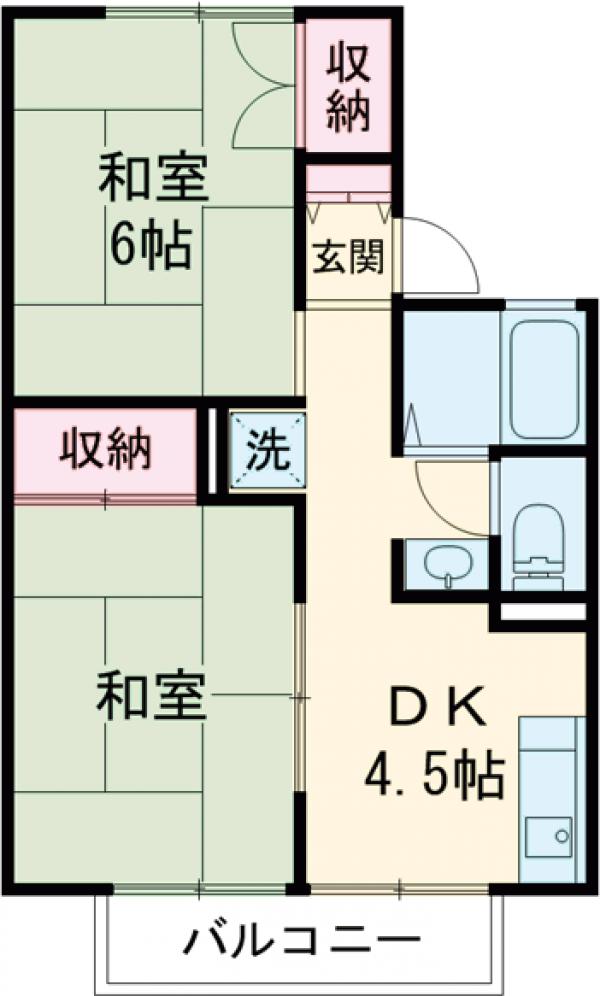 セジュールの間取り