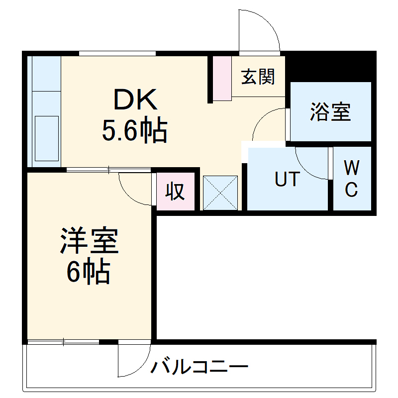 ピットインR一番館の間取り