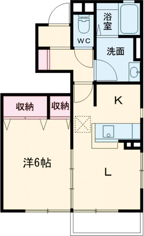 アーバン・ヒル A棟の間取り