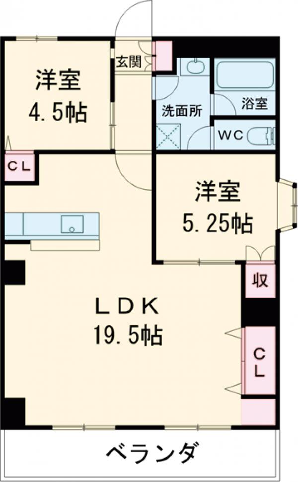 メゾン千秀の間取り