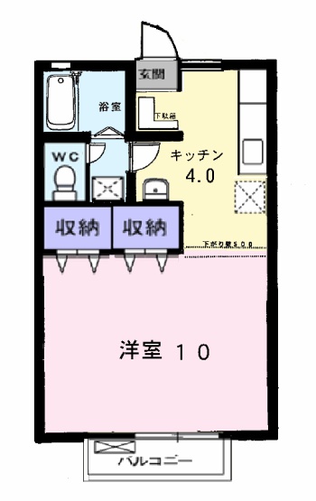 マウントリヴァCの間取り