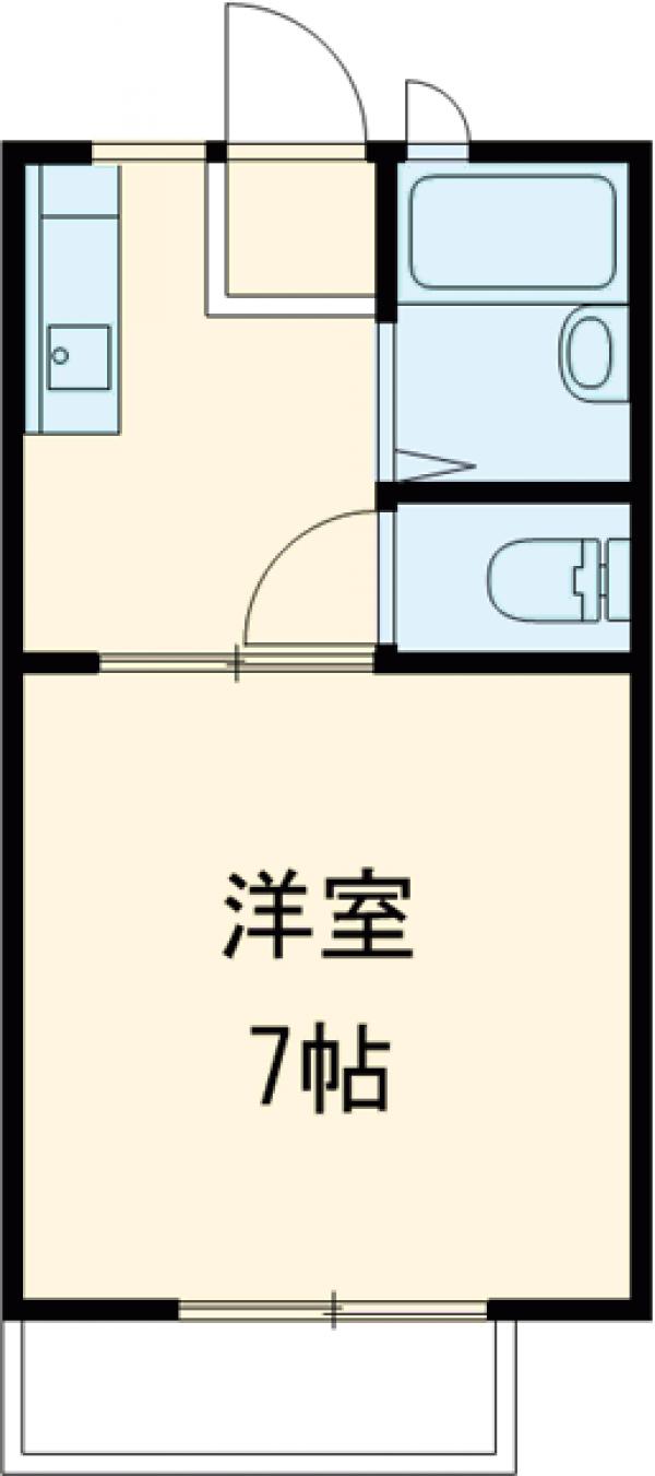 清成ハイツの間取り