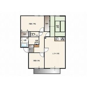 サンビレッジカムアンドエム G棟の間取り