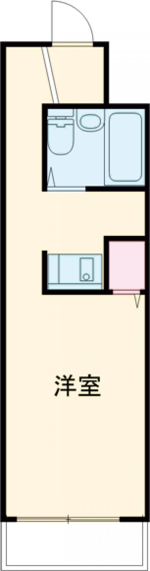 スカイコート千歳烏山第5の間取り