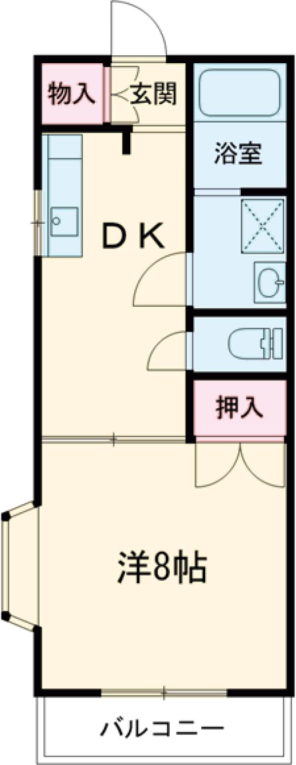 サンマリン(城北2)の間取り