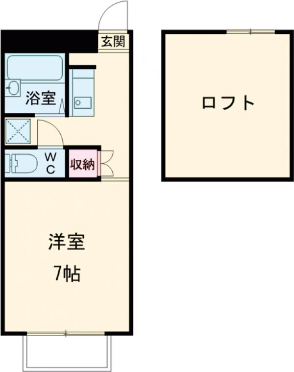 ラミアカーサの間取り