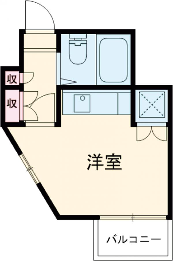 ハイツマルイの間取り