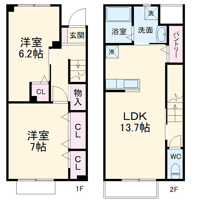 Four Leaf Cloverの間取り