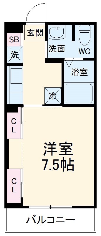リブリ・シャルマンの間取り