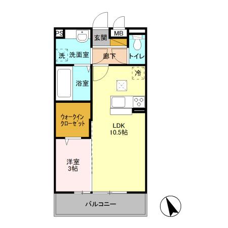 カーサ フェリーチェの間取り