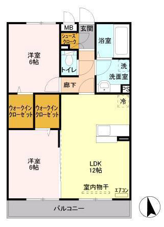 ヴェルブィルの間取り