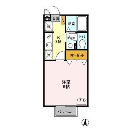 サニーコートの間取り
