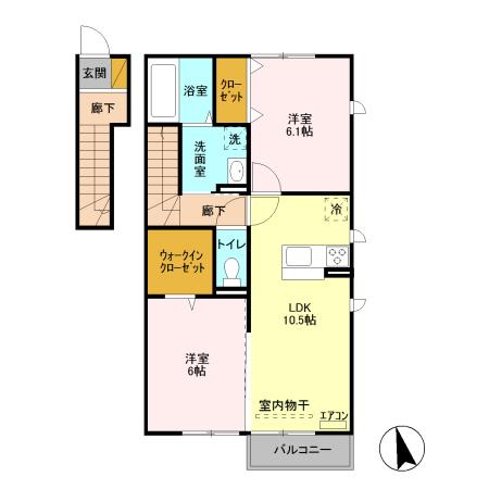 パストラルコートの間取り