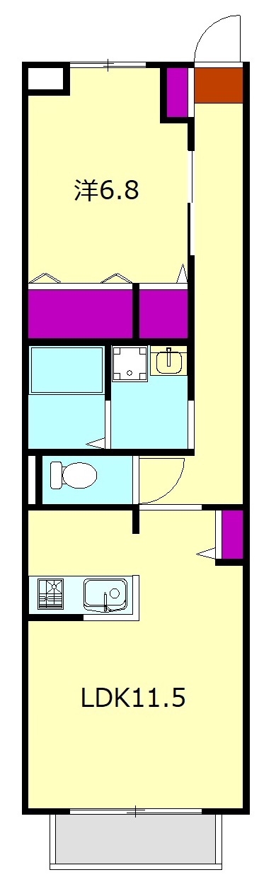 カーササンライズの間取り