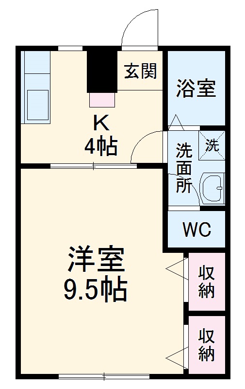 ピュアコートすみれの間取り