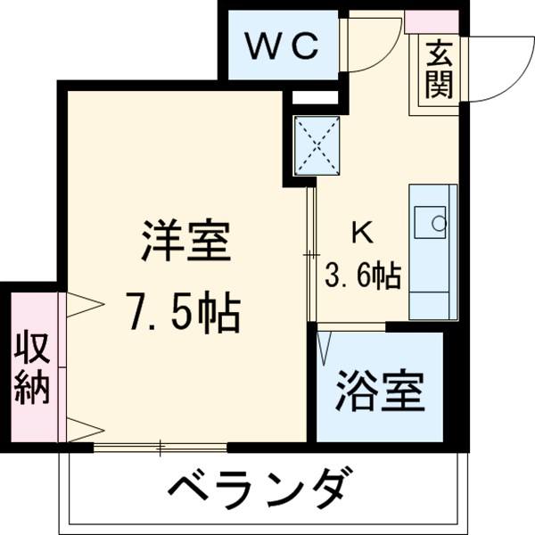 グランフォールの間取り