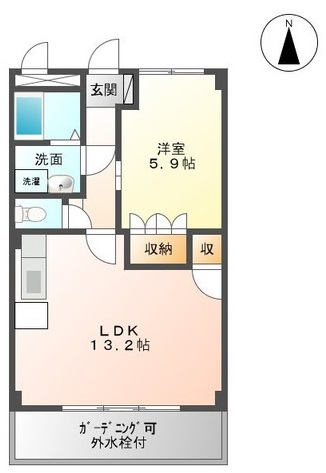 J.Sガーデンの間取り